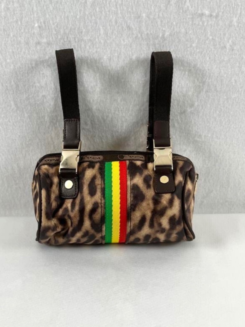 VTG y2k LeSportsac x L.A.M.B. Gwen Stefani Leopard Ra… - Gem
